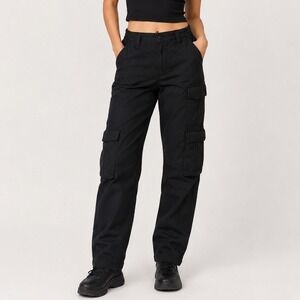 Propper Black Tactical Cargo Pants 36x32 Womens Baggy Utility Workwear Gorpcore